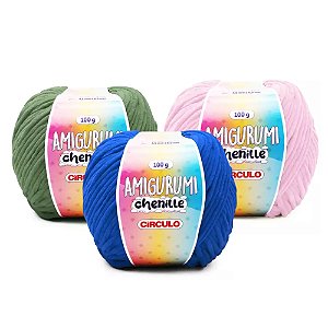 Fio Amigurumi Chenille Círculo
