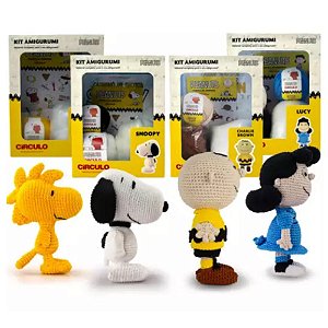 Kit Amigurumi Snoopy And Peanuts Circulo