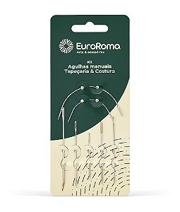 Kit Agulhas Manuais Tapeçaria e Costura EuroRoma 07 Und
