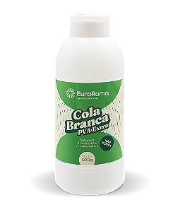 Cola Branca PVA Extra EuroRoma 500g