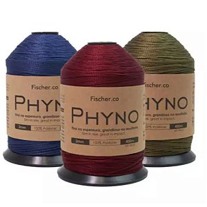 Fio Phyno Fischer 400m – 100% Poliéster