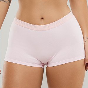 CALCINHA BOYSHORT EM COTTON