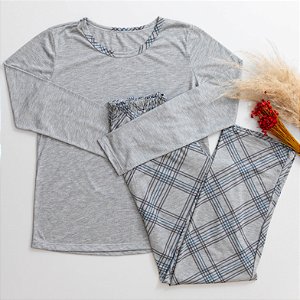PIJAMA LONGO MESCLA