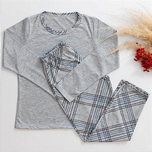 PIJAMA LONGO MESCLA INFANTIL