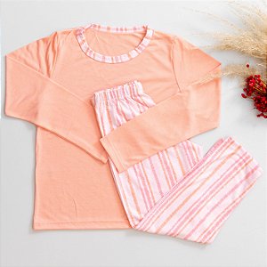 PIJAMA LONGO MAMÃO INFANTIL