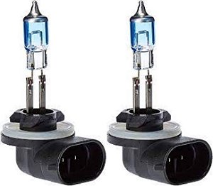 Par Lâmpadas H27 ORIGINAL p/ Farol Milha Neblina Auxiliar - Montadoras (OEM)