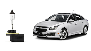 Lâmpada H27 ORIGINAL p/ Farol GM Chevrolet Cruze 2015 - Neblina, Milha, Auxiliar