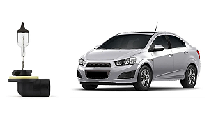Lâmpada H27 ORIGINAL p/ Farol GM Chevrolet Sonic 2012 2013 - Neblina, Milha, Auxiliar
