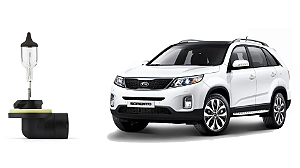 Lâmpada H27 ORIGINAL p/ Farol KIA Sorento 2003 2013 - Neblina, Milha, Auxiliar