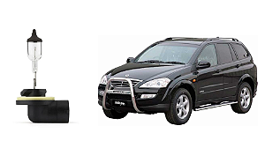 Lâmpada H27 ORIGINAL p/ Farol Ssangyong Kyron 2007 2013 - Neblina, Milha, Auxiliar