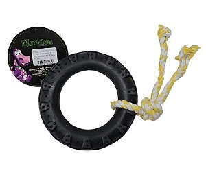 Pneu canino bone preto grande
