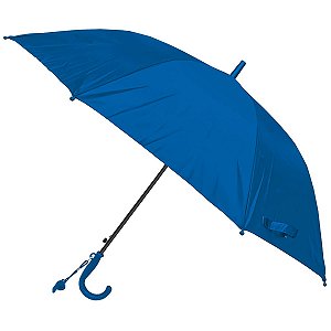 Guarda-chuva Sombrinha Azul Automático Infantil Proteção 55cm