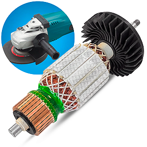 Induzido Rotor P/ Esmerilhadeira GA7020 /9020 / MGA700 220v