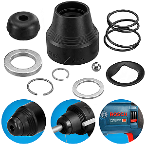 Luva De Proteção Completa Para Martelete Gbh 2-24d Bosch