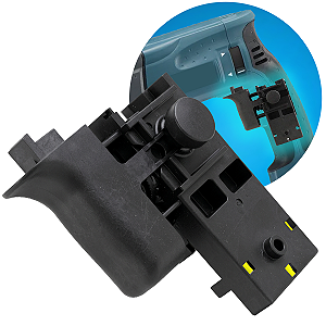 Interruptor Gatilho Botão Para Martelete Makita Hr 2470