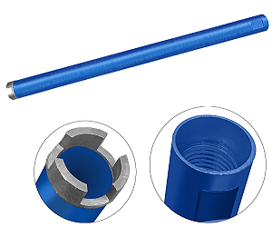 Broca 32mm X 450mm M-22 Serra Copo Coroa Diamantada Verde para Perfuratriz