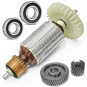 Induzido Completo Serra Mármore Makita 4100NS / 4100NH2 220v