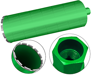 Coroa 200mm X 450mm 1.1/4 Diamantada Serra Copo Broca perfuratriz