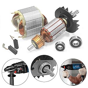 Induzido Com Peça Do Motor P/ Martelete 820w Gbh 2-24d 220v