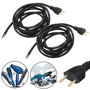 Kit 2 Fio Energia Flexível Tipo Pp Ferramentas Elétricas 10a
