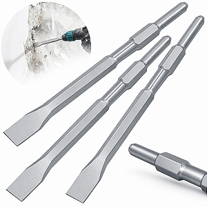 Talhadeira Aço Sextavado Martelo Makita Hm 0810 03 Unidades