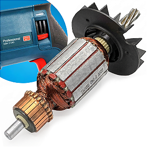 Induzido para Martelete GBH 2-24 D  Bosch 220V