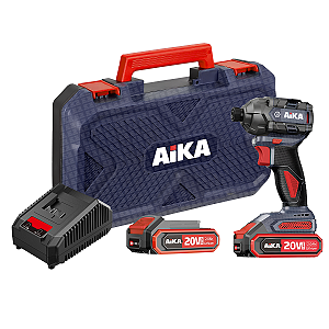 Parafusadeira De Impacto Aika 1/4 Professional Lithium 20v