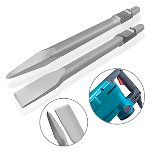 Ponteiro E Talhadeira Sextavado 30x 400mm Martelete Hm1304