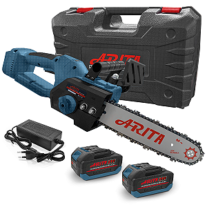 Moto Serra Profissional 2x Baterias 21v Bivolt 1200w Sem Fio