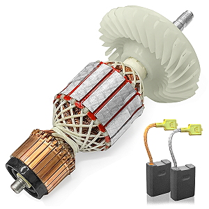Induzido Com Carvão Para Gws 22-180 Gws 22-230 Gws 22u 110v