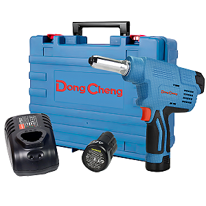 Rebitador À Bateria 12v 10000n Azul Bateria E Carregador