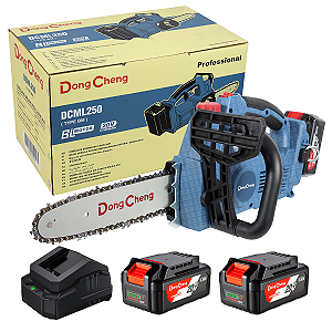 Motosserra A Bateria Dongcheng 20v Max 2 Baterias 4.0ah