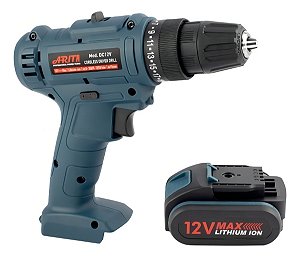 Parafusadeira Com Bateria Íon-lítio 10mm 12v 30 Acessórios