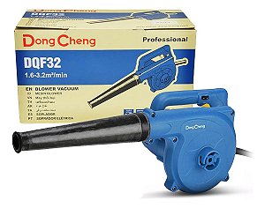 Soprador Aspirador Dongcheng 680w Elétrico Dqf 32 Azul  220v