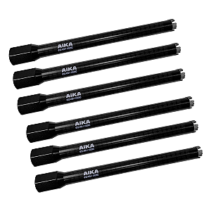 Kits 6 Broca Serra Copo Coroa Diamantada 32mm X 450mm 1.1/4