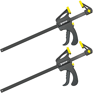 Kit Grampo De Aperto Rápido Fertak 12pol 300mm 2 Peças Aço