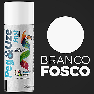 Spray Peg&Use 300ml Uso Geral COR BRANCO FOSCO