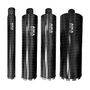 4 Coroa Diamantada Perfuratriz 56mm 83mm 108mm 159mm 1.1/4