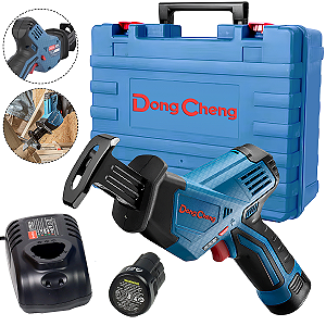 Serra Sabre Doncheng DCJF15 2 Baterias E 2 Serras 12v