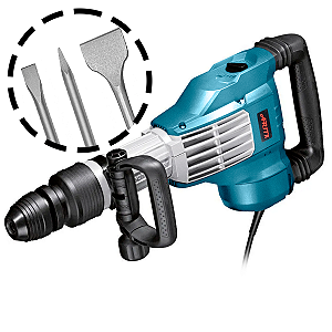 Martelo Rompedor 11kg Arita Sds Max 1700w 220v + Kit Formões