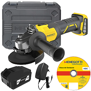 Esmerilhadeira Lixadeira Amarela Profissional 20v Bruslhess