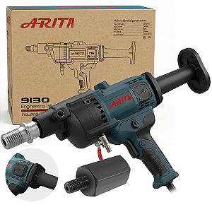 Kit Perfuratriz Manual Arita 130mm Adaptador 1.1/4 Para M16