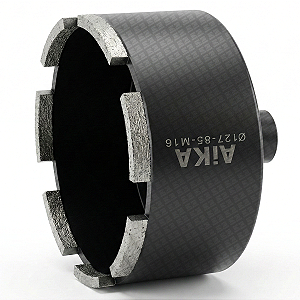 Serra Copo Diamantada 127mm Bloco Concreto Para Caixinha 4x4