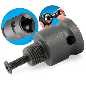 Adaptador Com Pino 1/2 Chave de Impacto Para Mandril 13mm