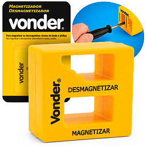 Magnetizador Desmagnetizador Chaves Fenda Phillips Vonder