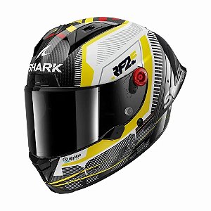 Capacete Shark Aeron GP Replica Raul Fernandez Signature