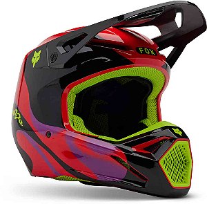 Capacete de motocross FOX V1 Emotion