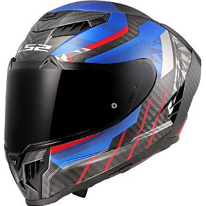 Capacete LS2 FF807 Dragon Carbon Trax