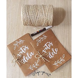 Caderno de Votos rústico