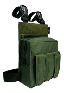 Pochete Tática de Perna Modular bornal J A Rio – 3 Porta Carregadores